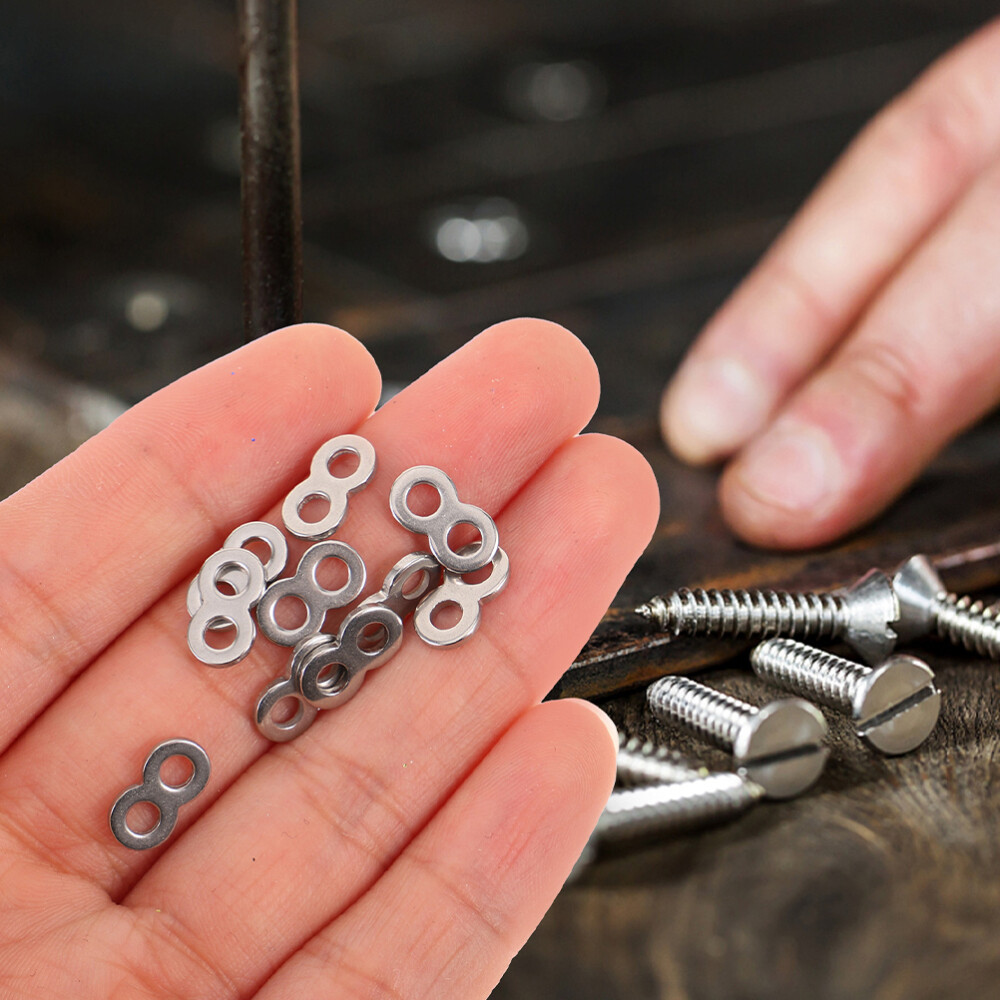 100Pcs Table Top Fasteners 8 Figure Fasteners Tabletop Fasteners Hardware