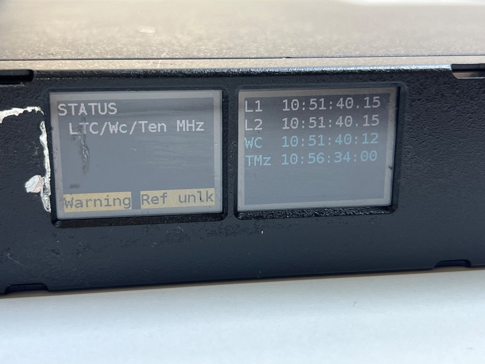 Evertz 5601MSC Master SPG/Master Clock System