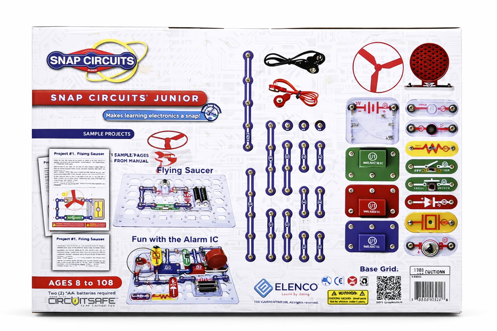 Snap Circuits Junior Electronics Exploration Kit STEM Learning Set New