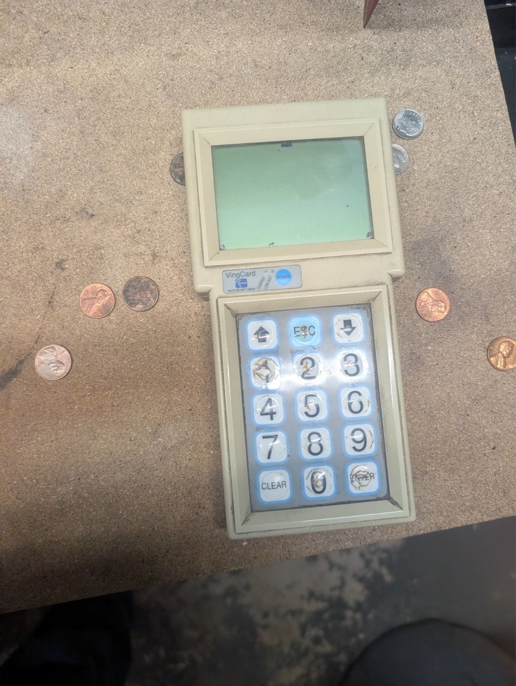 VingCard 2100 keycard encoder