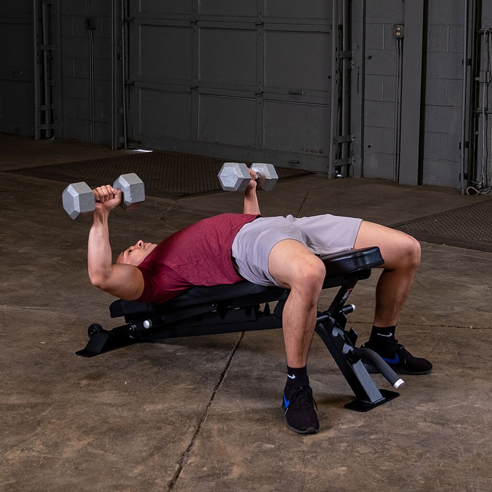 Pro ClubLine SFID325 Adjustable Bench by Body-Solid, Black