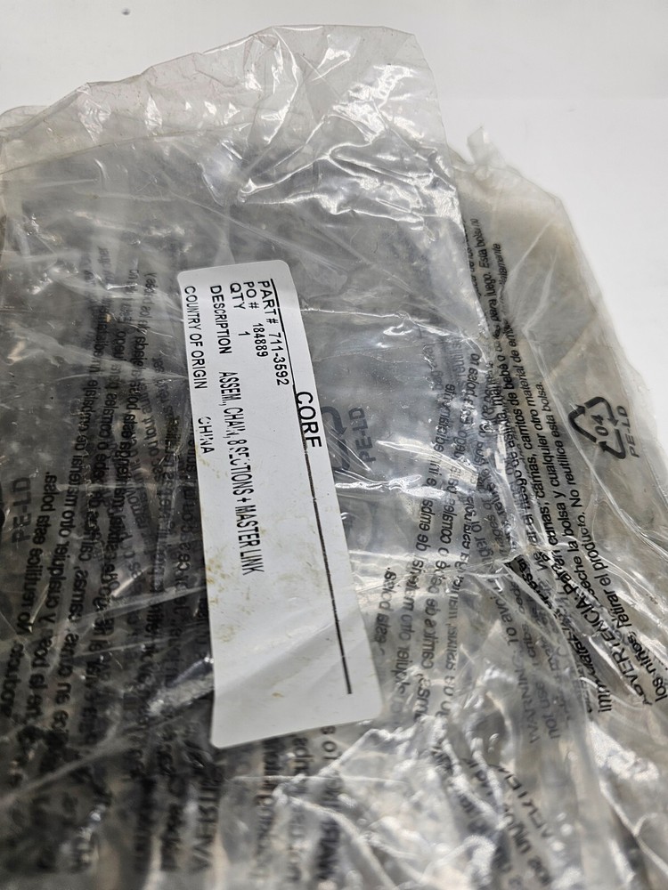 CORE 711-3592 Step Chain with Master Link 8 Section for 10G Gauntlet Stepmill