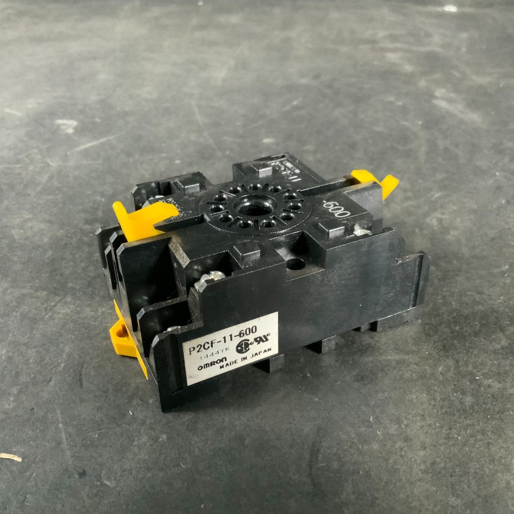 OMRON P2CF-11-600 RELAY SOCKET BASE ($8 OBO)
