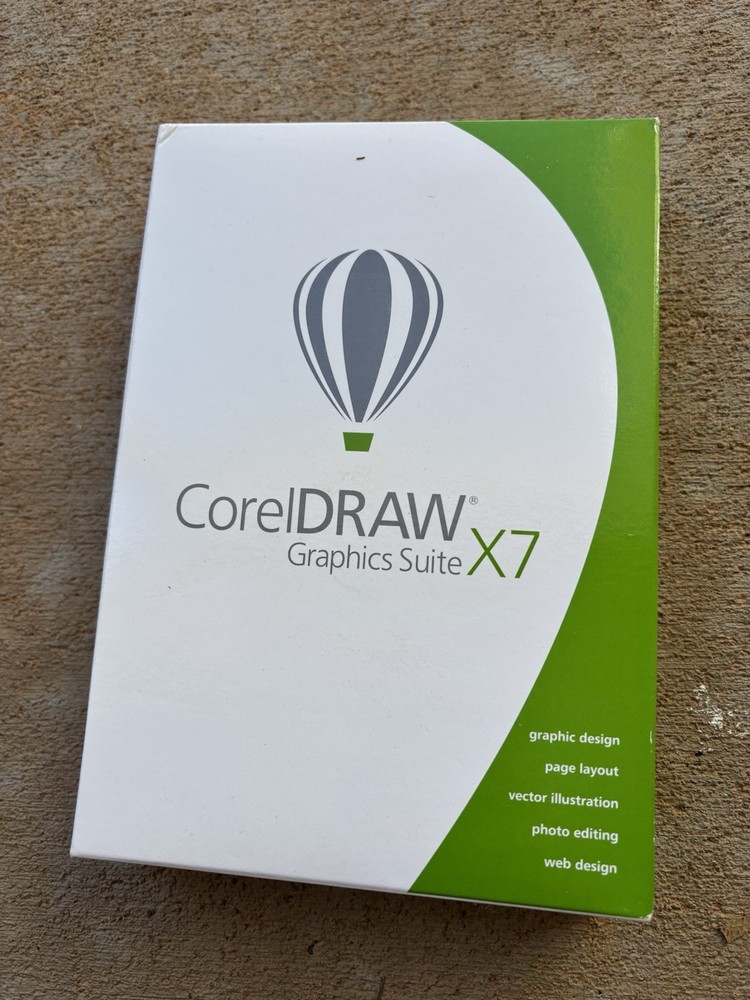 Corel Draw Graphic Suite X7 Program Education  Ed 2014 Unopened  New