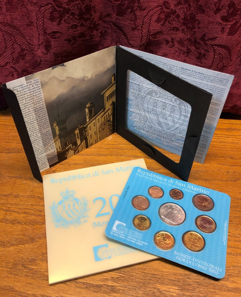 1976 San Marino 8pc. Mint Set. W-OGP.
