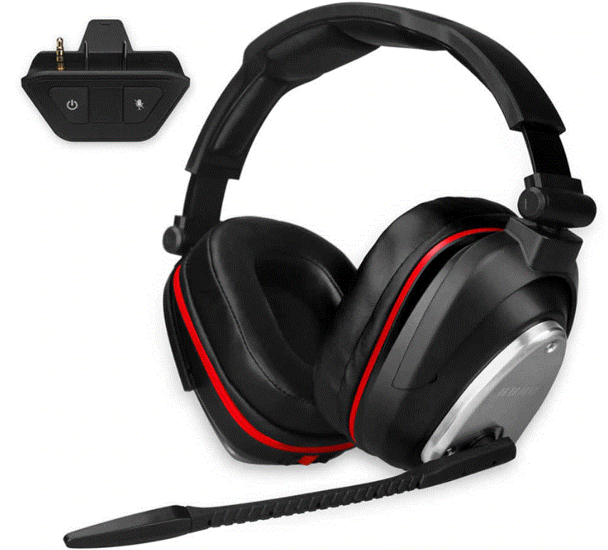 2.4GHz True Wireless Gaming Headset for Xbox One 7.1 Virtual Surround NEW