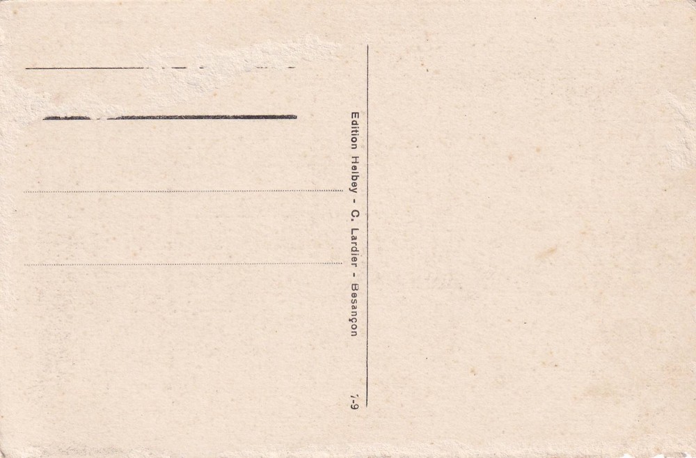 post card Jougne