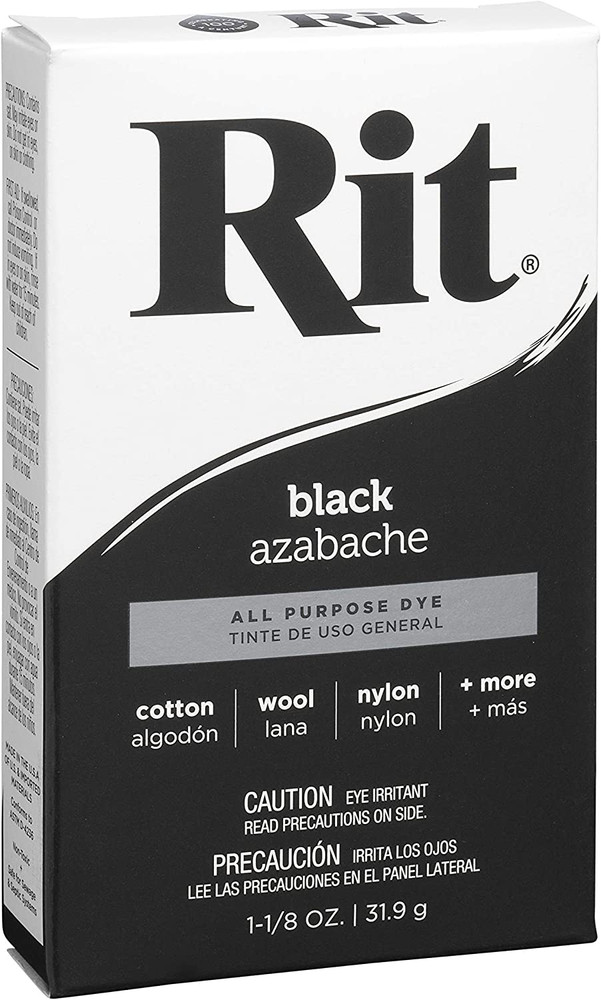 Dye Powdered Fabric Dye, Black