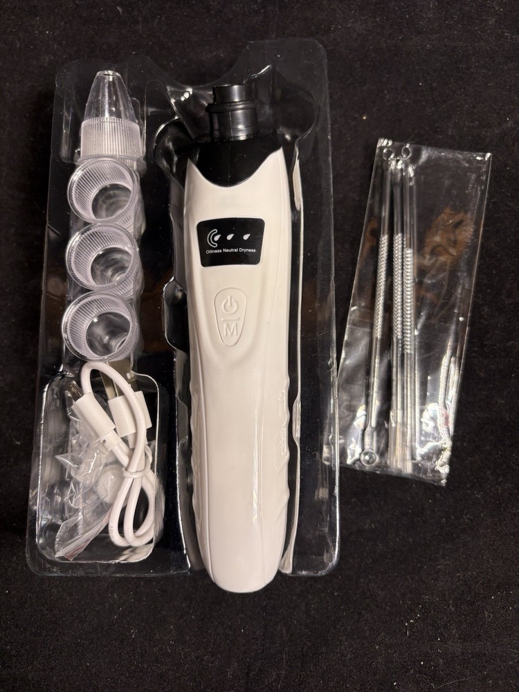 Multi-functional Electric Face Cleaning Device Blackhead Remover w/accessories