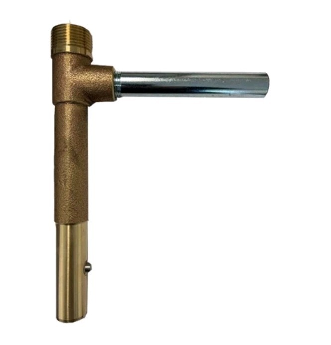 QK-100 Quick Coupler Key Tool for Coupler Valve 1" MPT x 3/4" FNPT Solid Brass