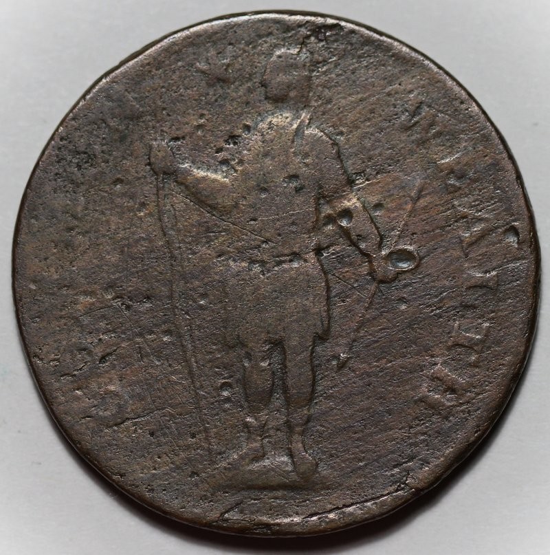 1788 Massachusetts Colonial Copper Cent