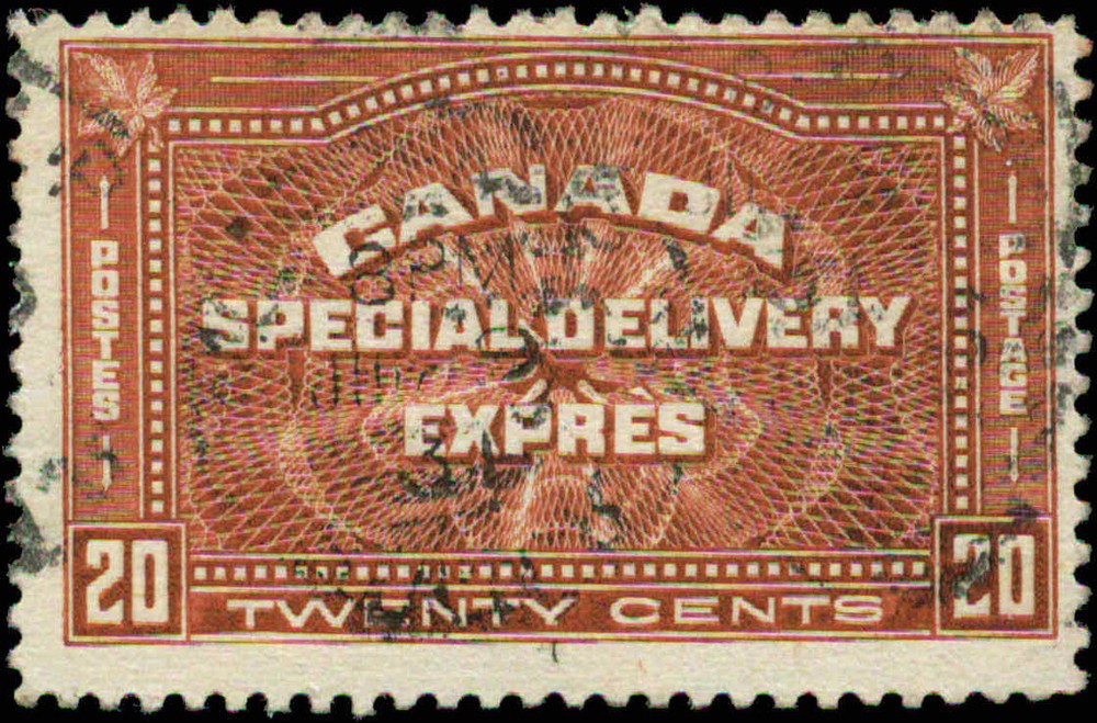 Canada Scott #E4 Used