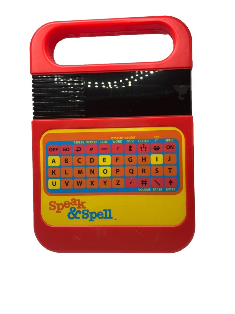 Speak And Spell Kahootz Classic Learning Model #09624 Tested/Working
