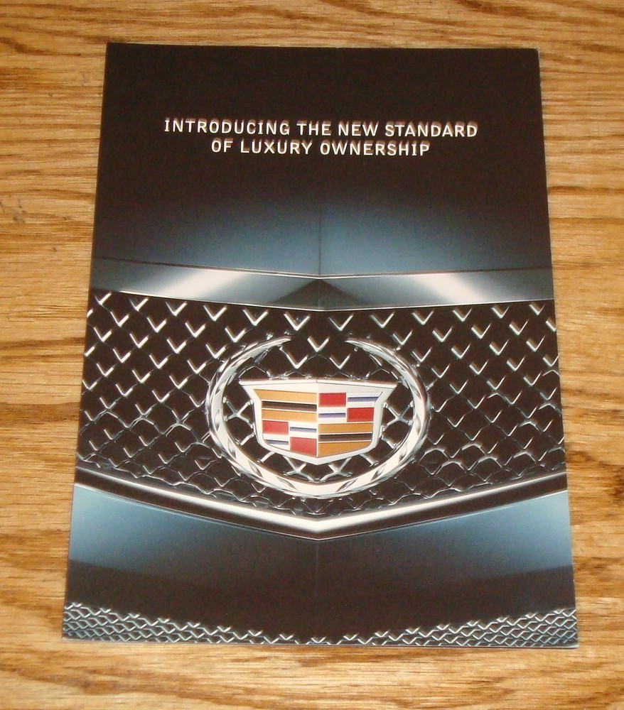 Original 2011 Cadillac Shield Sales Brochure 11