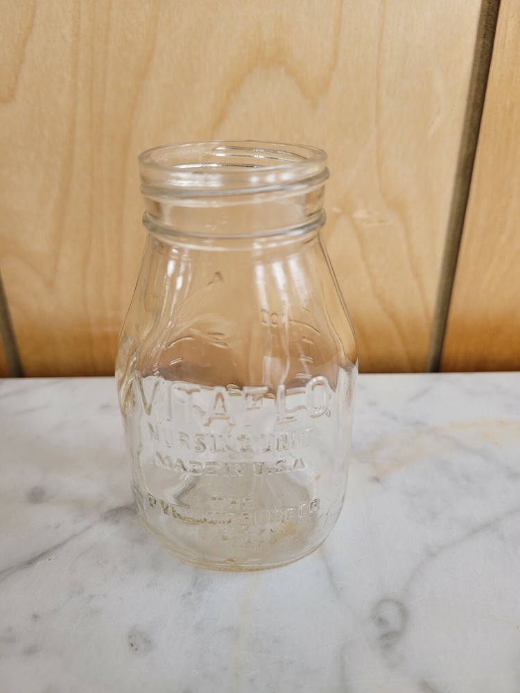 Vintage Vitaflo 4 Ounce Nursing Bottle