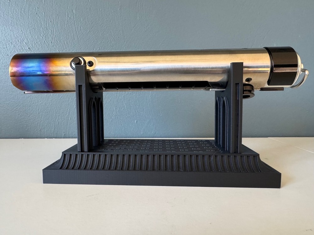 Lightsaber Stand | Black 3.5" × 8" × 4"