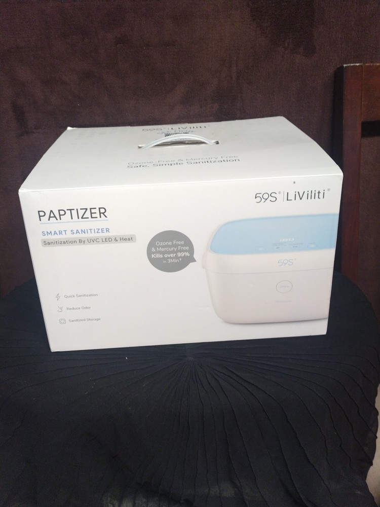 59S UV Sanitizer Box with Smart Drying Temperature Control for Storage