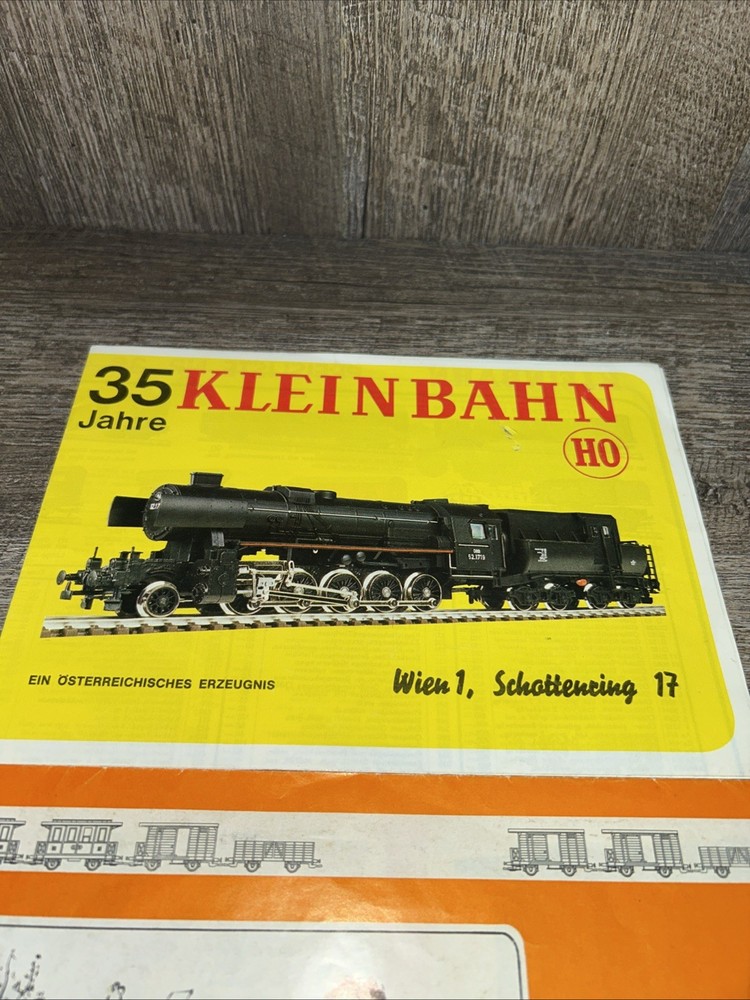 2 German Train Catalogs