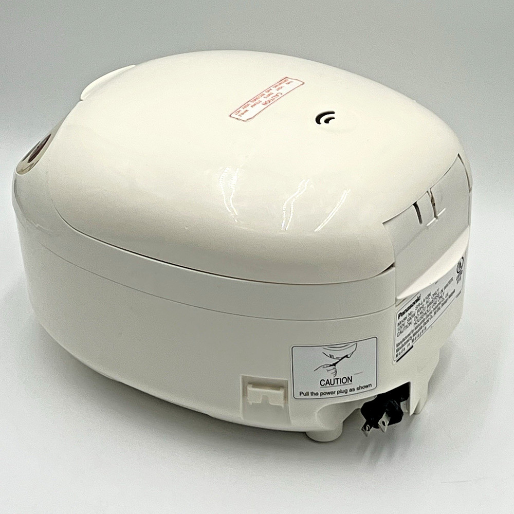 Panasonic SR-LA10N 5-Cup Rice Cooker, White Tested