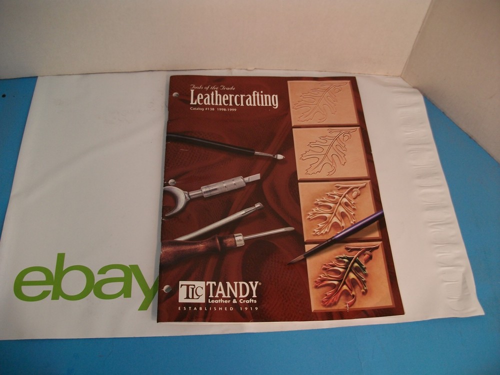 TANDY LEATHERCRAFTING CATALOG #138, 1998-1999