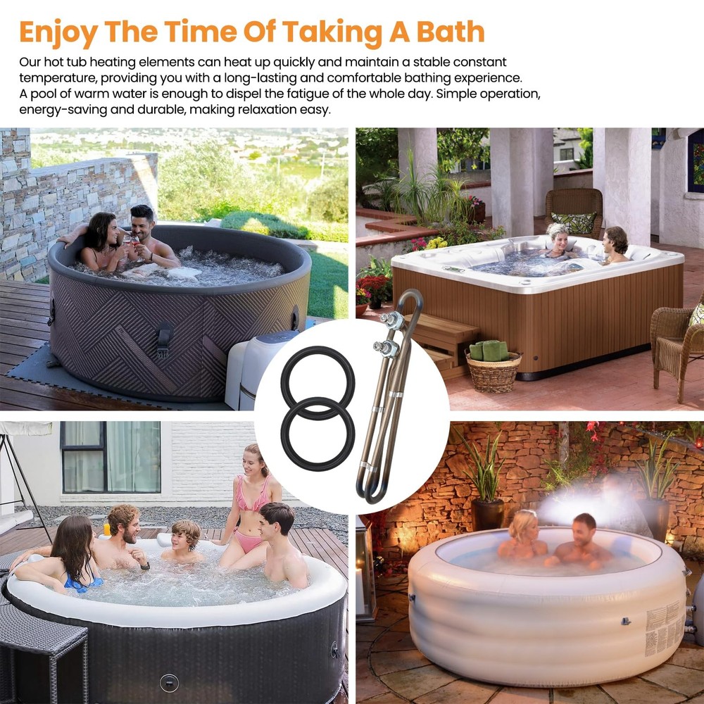 5.5kw 240v Hot Tub Heater Element for Balboa Spa Heater Element, Replacement