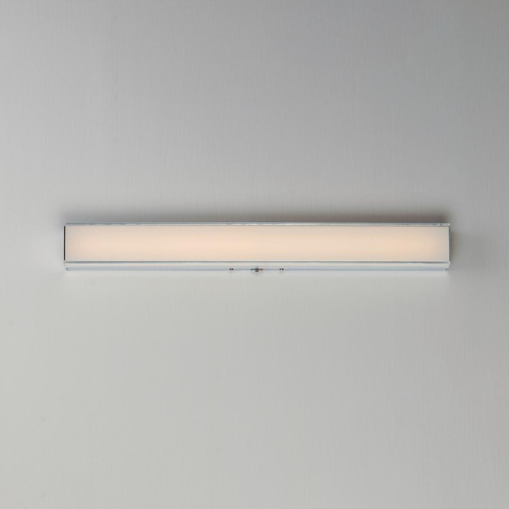 Maxim Lighting 59002CLFTPC Edge Bathroom Vanity Light Polished Chrome