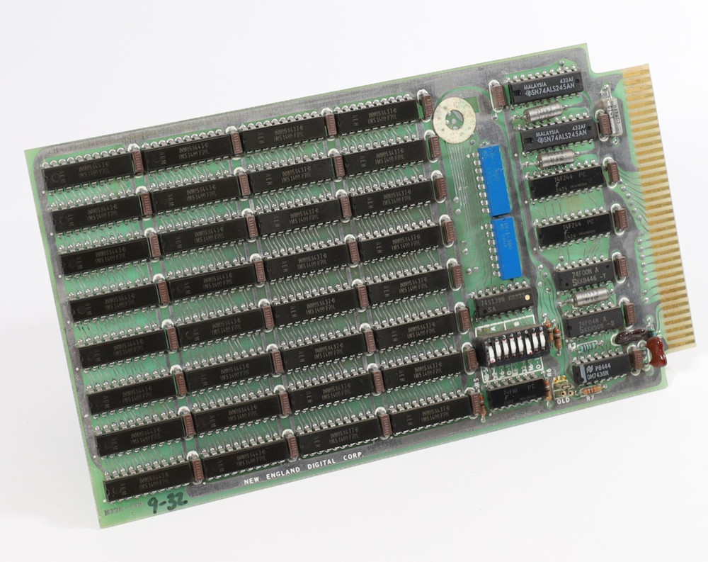 New England Digital Synclavier M32K Computer Bin Card