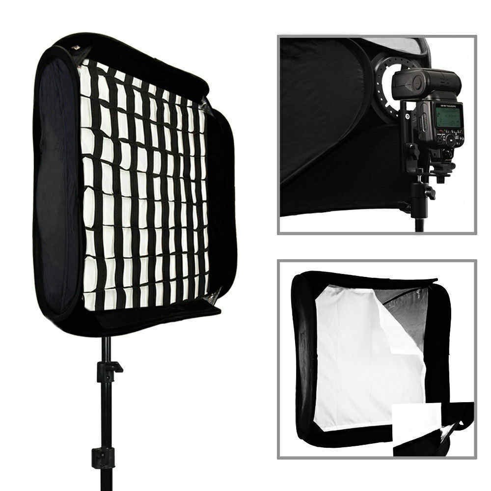 Bundle: Light Stand + Softbox + Continuous Light Kit + Bulb for Photo Studio