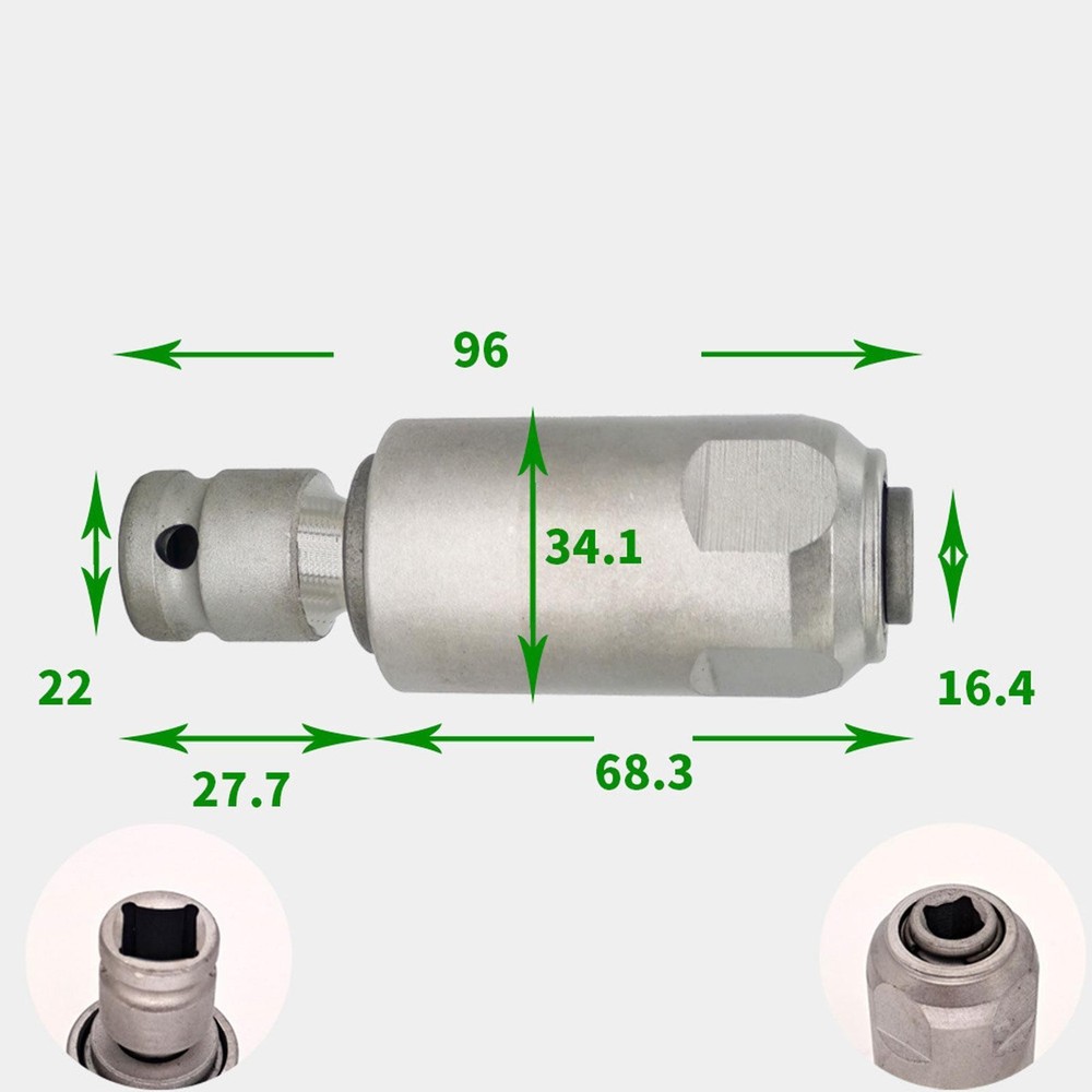 Impact Wrench Socket Adapter Set Quick Release Ratchet