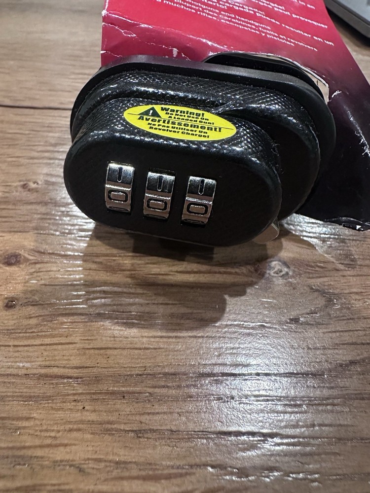 Master Lock Trigger Gun Lock Combination Black 94DSPT NEW
