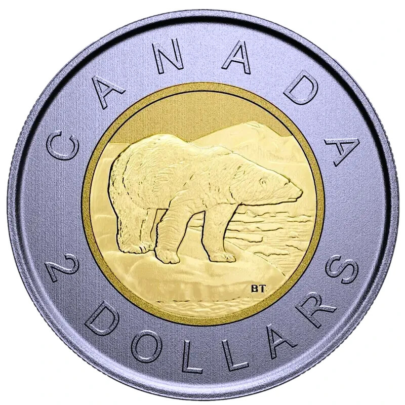 Canada 2020 Regular Specimen Toonie!!