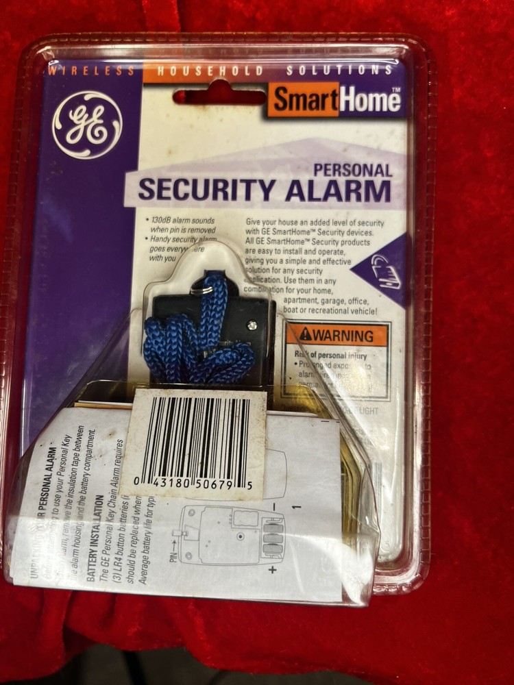 GE SmartHome Personal Security Alarm Wireless Household Solutions New