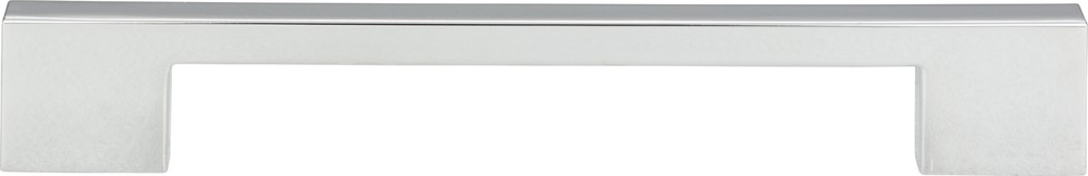 Atlas A826-CH Thin Square Pull 7 9/16 Inch (c-c) - Polished Chrome