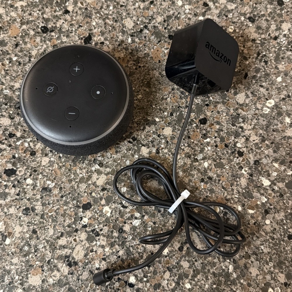 Amazon Echo Dot (3rd Generation) Smart Speaker with Alexa - Charcoal
