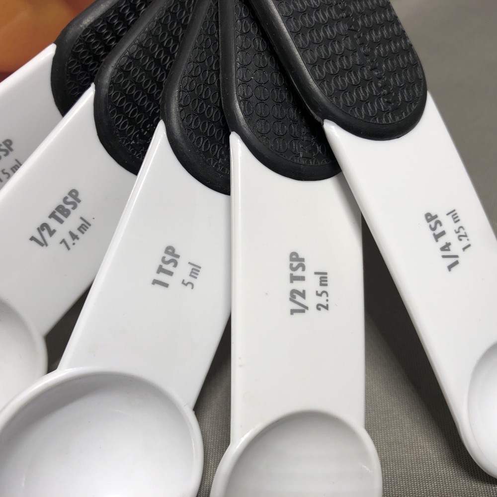 KitchenAid 5 Measuring Spoons Set White