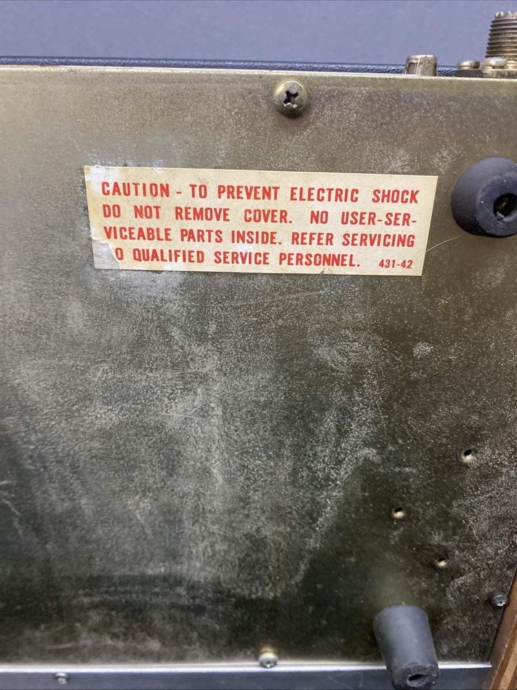 FANON FANFARE 880 Solid State Transceiver Powers On Untested Sold As Is