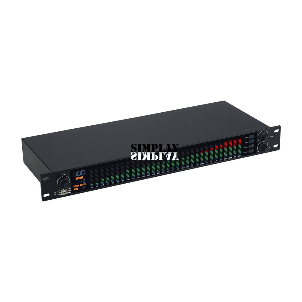 EQ-777S 31 Band Equalizer Professional Audio Equalizer Graphic Equalizer for KTV