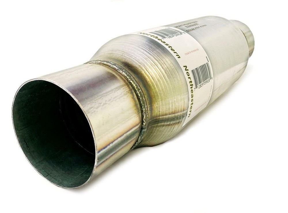 Two Chamber Round 3.5" Muffler