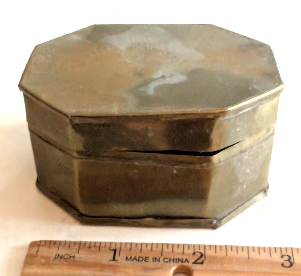 2 Bronze Pin Boxes (1 might be incense holder)