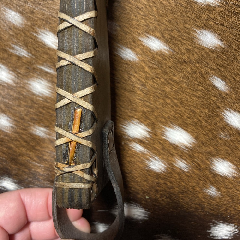 Leather Axe Tomahawk Hatchet Leather Sheath Protector Hand Made?