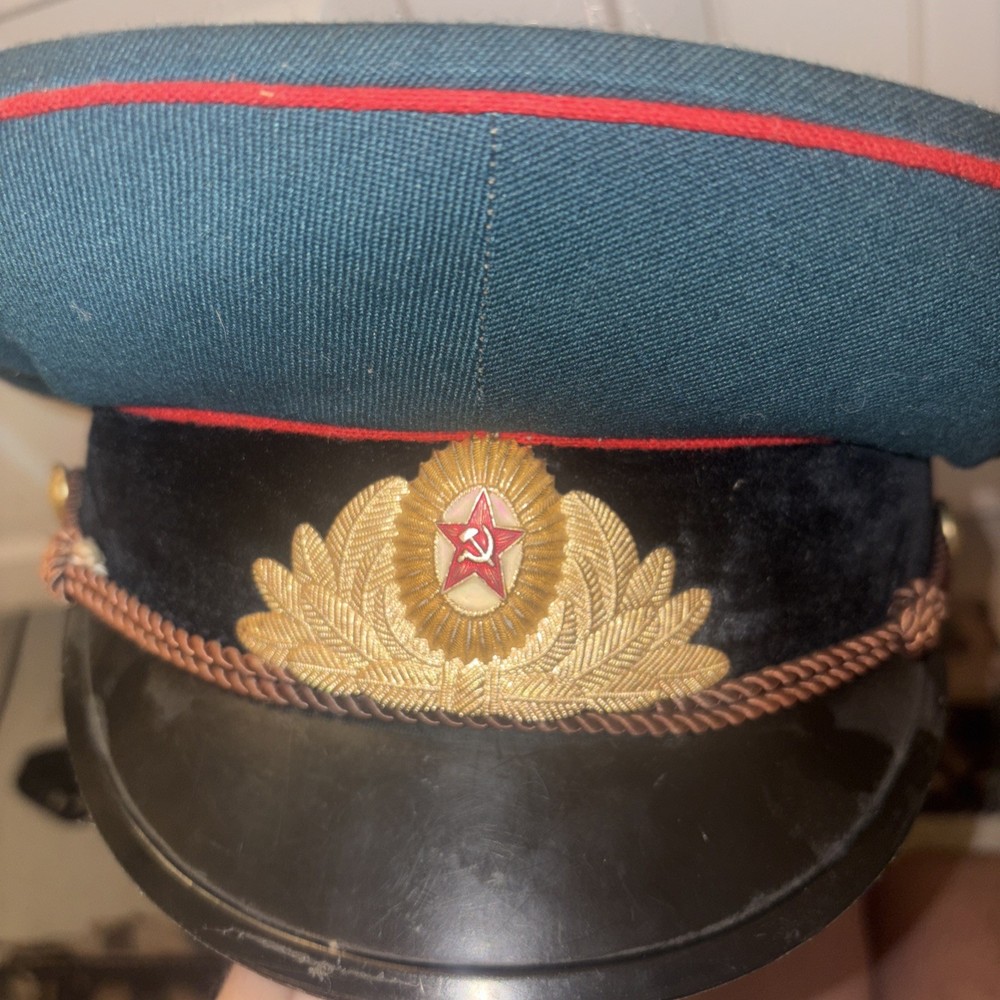 USSR Soviet Union Officers Visor Cap Size 55