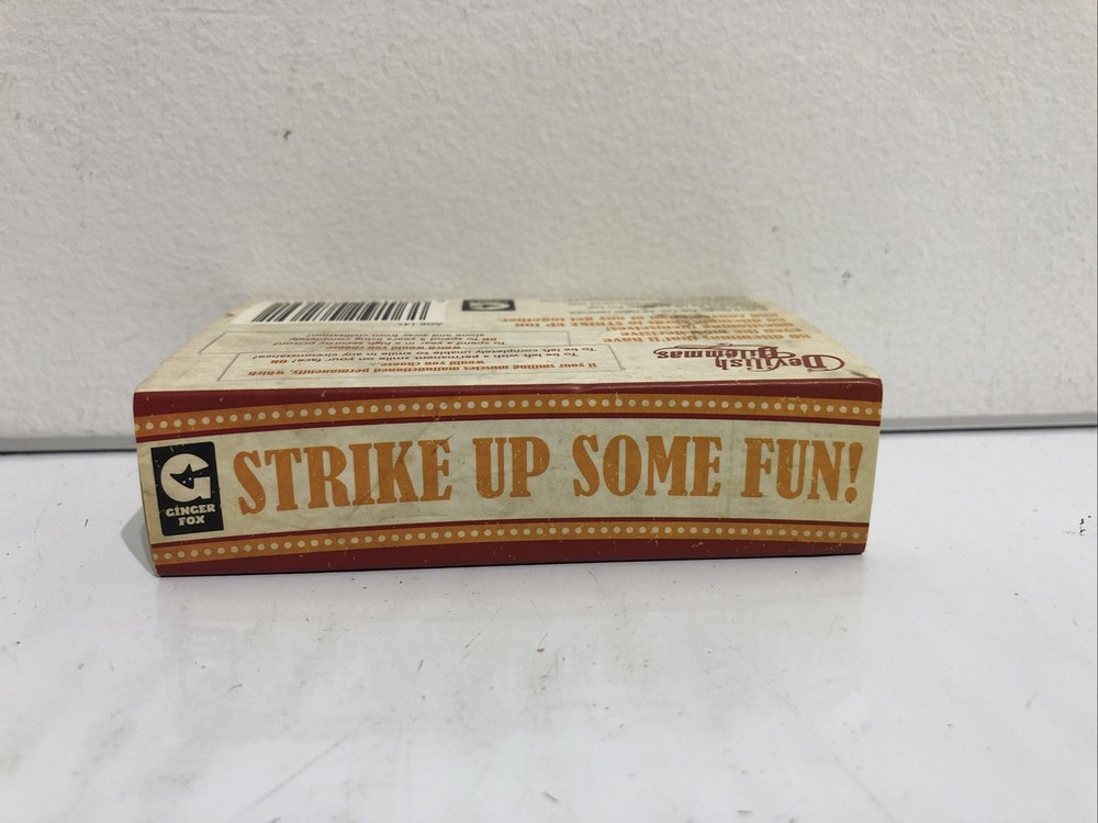 Matchbox Trivia Boxed Ginger Fox "Devilish Dilemmas" 80 Dilemmas - Complete