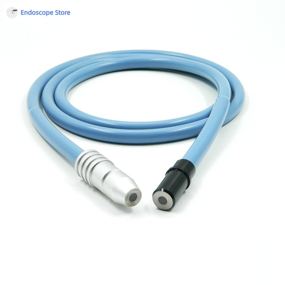 Medical Endoscope Microscope Microscopy Light Source Fiber Cable 6mm