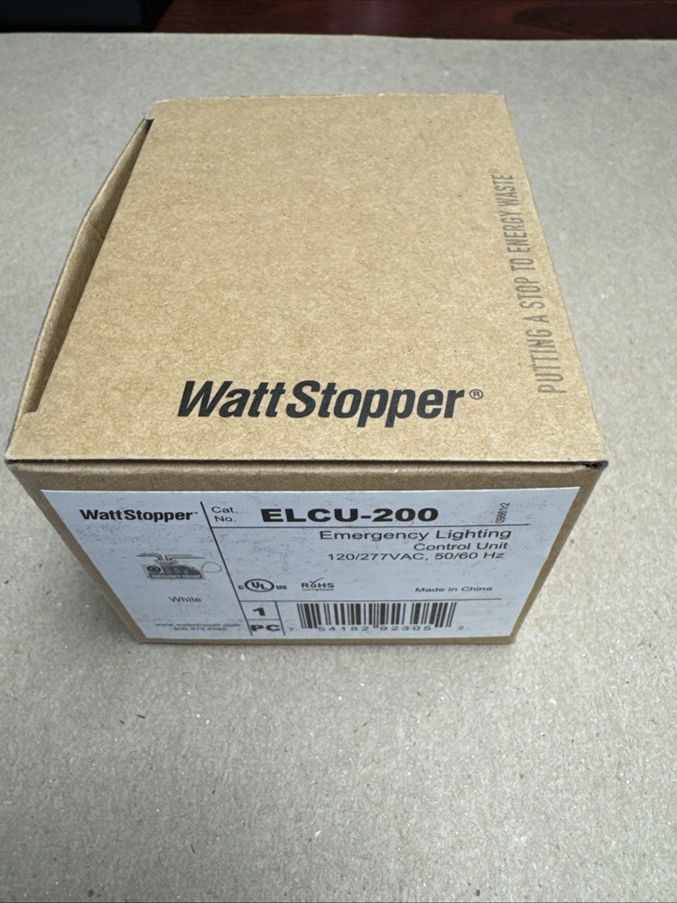 Wattstopper ELCU-200 Emergency Lighting Control Unit White