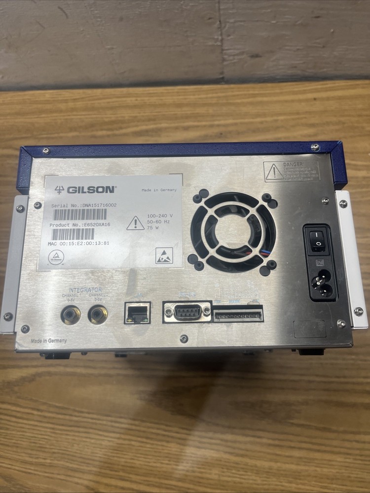 GILSON 159 UV-VIS Multiple & Variable Wavelength Detector E6520XA16