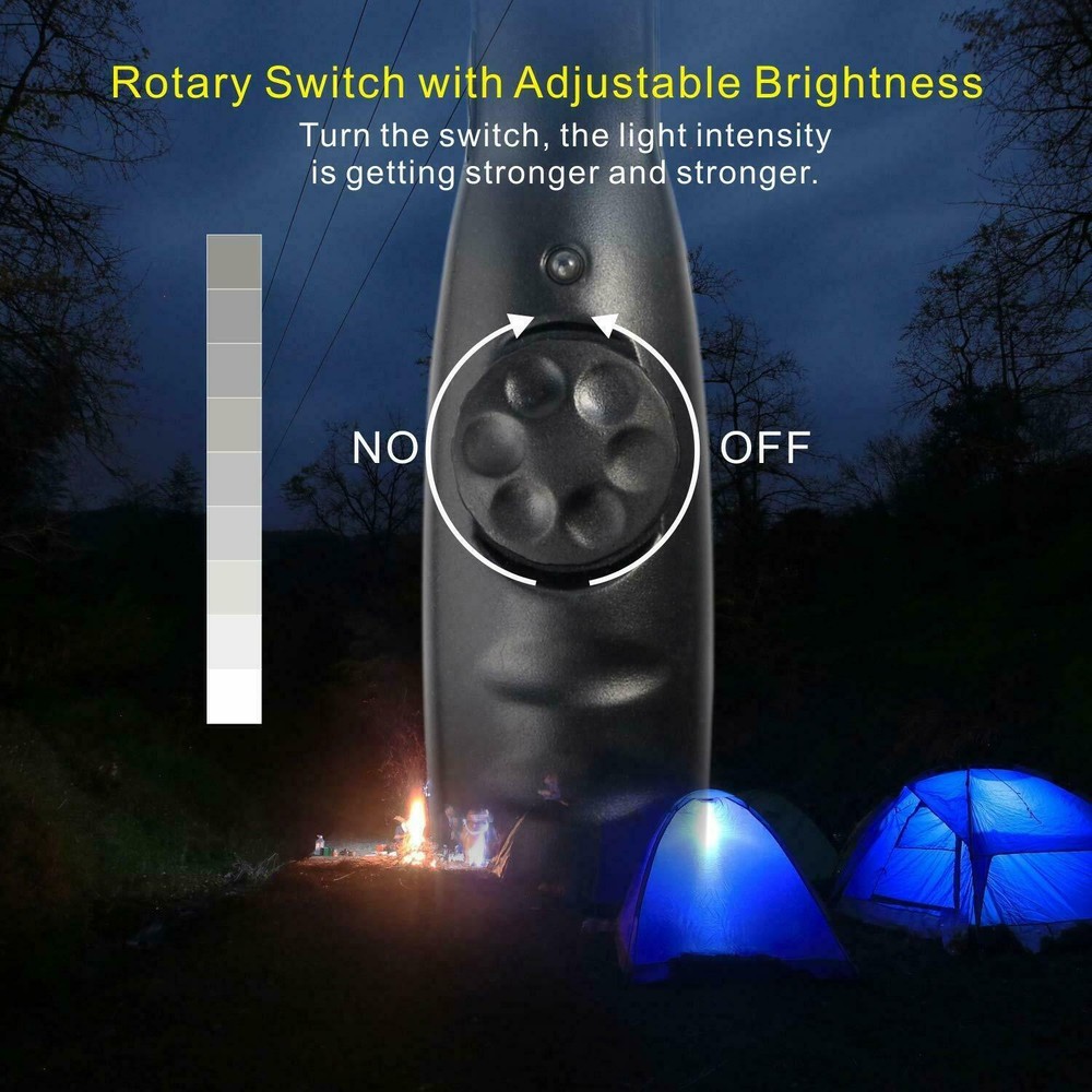 2 Pack USB Rechargeable LED COB Work Light, Slim & 360° Rotatable Magnet Torch