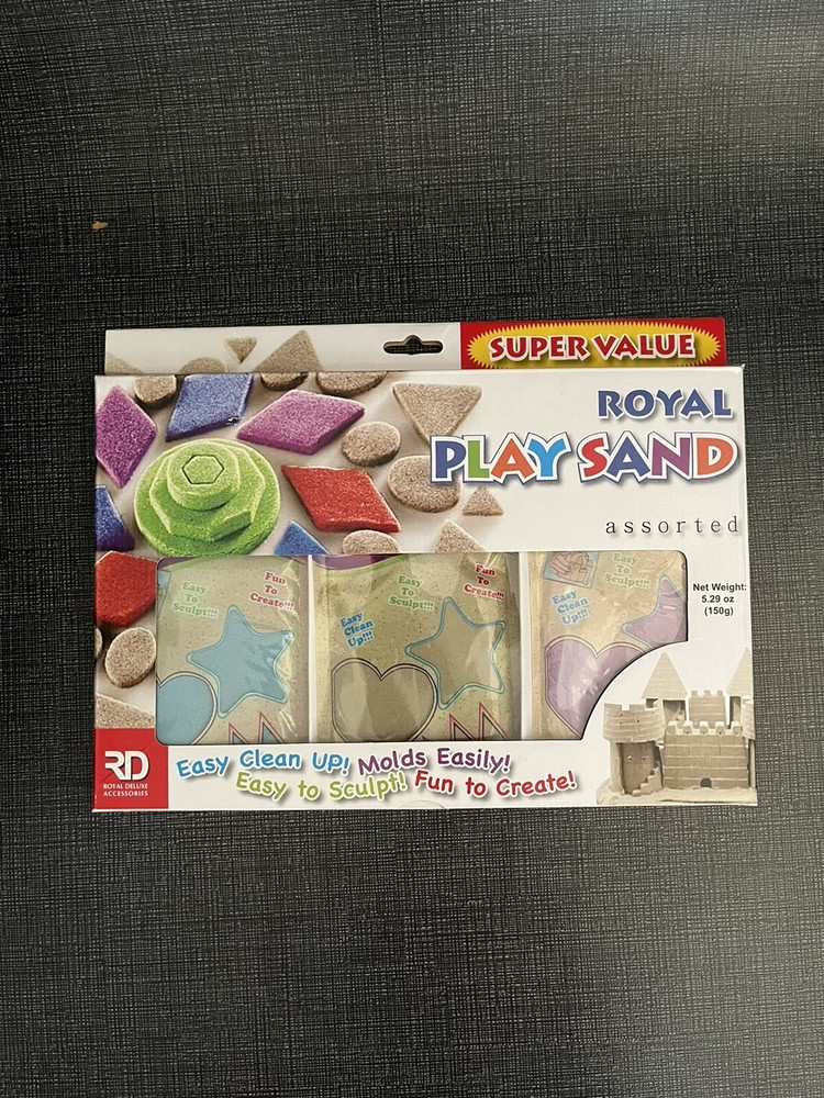 Royal Play Sand - 6 Pack - Assorted Colors
