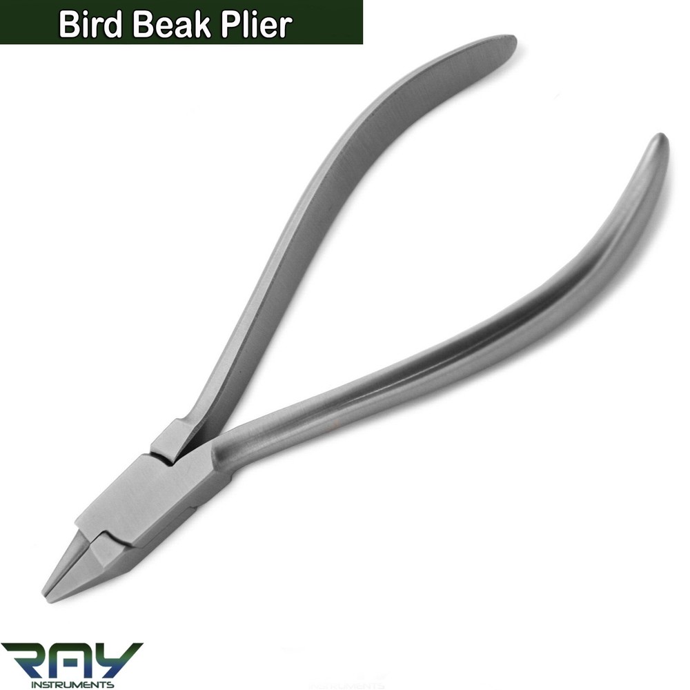 Dental Bird Beak Angle Plier Orthodontic Wire Bending Loop Forming Pliers