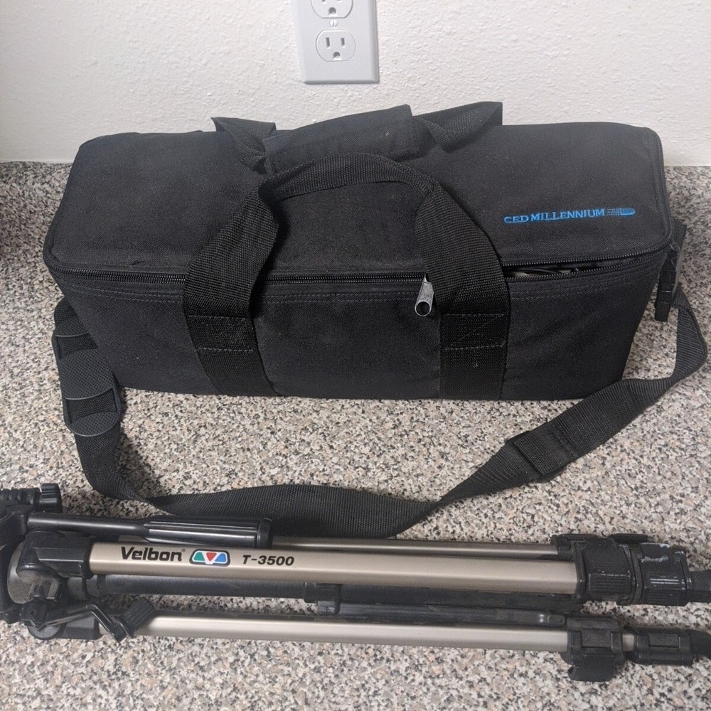 Competitive Edge Dynamics CED Millennium Chronograph Setup & Carry Bag & Tripod