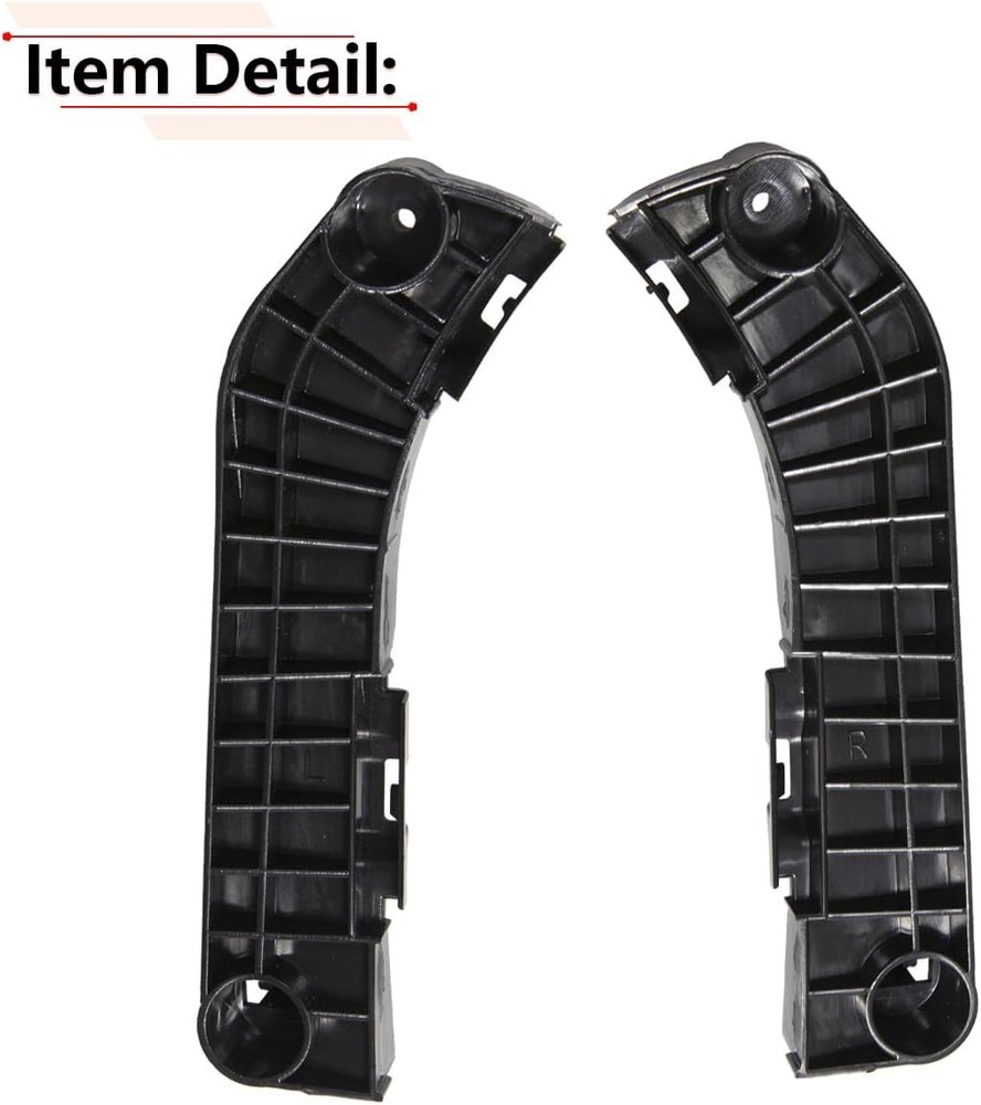 1Pair Front Bumper Bracket Compatible with Camry 2007 2008 2009 2010 2011 Year,